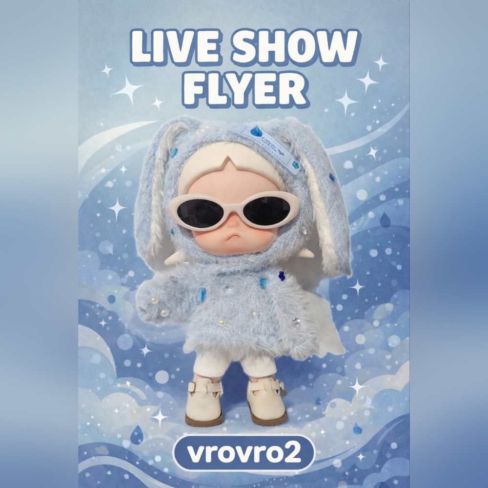 Vrovro2's Live Show Flyer - I am live with cute and cuddly things! - Picture 2 of 2